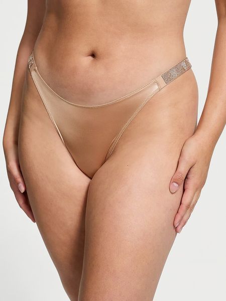 Комплект білизни Victoria's Secret Shine Strap Smooth Push-Up Bra - 34B - M - Бежевий оригінал Victoria's Secret купити Україна 904542SEQ