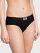 Хлопковые трусики Victoria's Secret Cotton Shine Patch Hiphugger Panty - M - Черный оригинал Victoria's Secret фото 910032QB4