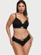 Хлопковые трусики Victoria's Secret Cotton Shine Patch Hiphugger Panty - M - Черный оригинал Victoria's Secret фото 910032QB4