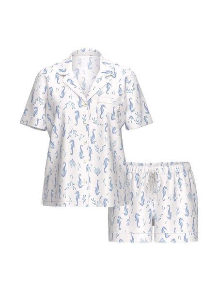 Пижама VICTORIA'S SECRET Modal Short PJ Set - XS - Белый оригинал Victoria's Secret купить Украина 417448QFQ
