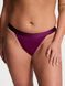 Хлопковые трусики Victoria's Secret COTTON Logo Cotton Tanga Panty - M - Бордо оригинал Victoria's Secret фото 415917QAX
