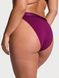Хлопковые трусики Victoria's Secret COTTON Logo Cotton Tanga Panty - M - Бордо оригинал Victoria's Secret фото 415917QAX