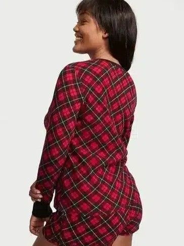 Термо піжама з шортами Victoria's Secret Thermal Short Pajama Set - S - Червоний оригінал Victoria's Secret купити Україна 817534QPK
