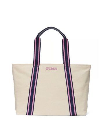 Cумка Victoria's Secret Signature Canvas Tote оригінал Victoria's Secret купити Україна 418561SEP