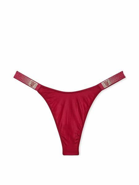Трусики тонг Victoria's Secret Shine Strap Thong Panty оригінал Victoria's Secret купити Україна 422465QD4