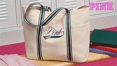 Cумка Victoria's Secret Canvas Tote Bag оригинал Victoria's Secret купить Украина 418562SEP