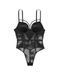 Боді Вікторія Сикрет з подвійним пуш-ап Bombshell Fishnet Floral Teddy - XS - Чорний - 240385QB4 оригінал Victoria's Secret фото 240385QB4