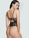 Боді Вікторія Сикрет з подвійним пуш-ап Bombshell Fishnet Floral Teddy - XS - Чорний - 240385QB4 оригінал Victoria's Secret фото 240385QB4