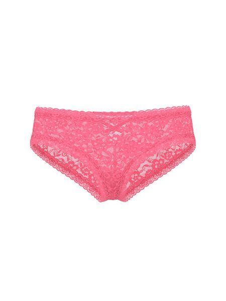 Трусики Victoria's Secret Lace Strappy-Back Cheeky Panty- Рожевий - XS оригінал Victoria's Secret купити Україна 426057QXS