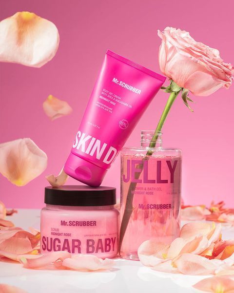 Гель для душа Jelly Bubbles Midnight Rose Mr.SCRUBBER оригинал Victoria's Secret купить Украина 1871