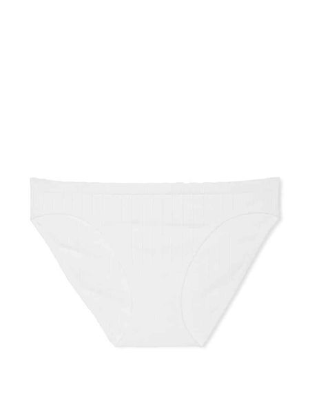 Хлопковые трусики бикини Victoria's Secret - S - Белый оригинал Victoria's Secret купить Украина 424143QBF