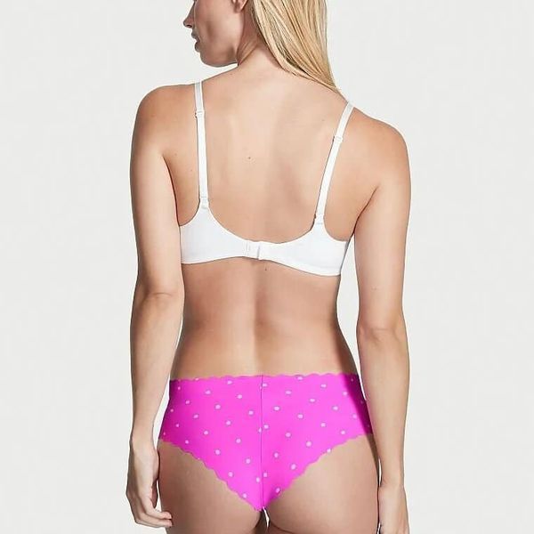 Безшовні трусики чики Sexy Illusions by Victoria's Secret No-Show Cheeky - XS - Рожевий оригінал Victoria's Secret купити Україна 10585