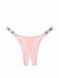 Трусики бразиліана Victoria's Secret Shine Strap Lace Crotchless Brazilian Panty - XS - Рожевий оригінал Victoria's Secret фото 418804QCJ