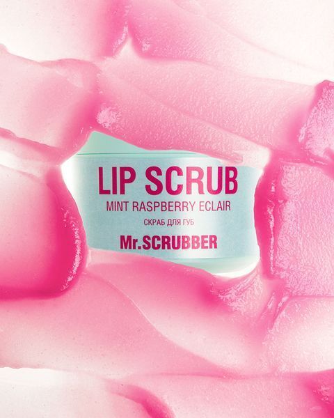 Cкраб для губ Lip Scrub Mint Raspberry eclair с ароматом мятно-малинового эклера Mr.SCRUBBER оригинал Victoria's Secret купить Украина 2068