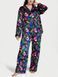Атласная пижама Victoria's Secret Satin Long PJ Set - S - Разноцветный оригинал Victoria's Secret фото 406057QV3