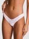 Жіночі трусики танга PINK Cotton Logo Tanga Panty - Білий - S оригінал Victoria's Secret фото 430689QT6