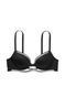 Комплект белья Victoria's Secret Shine Cradle Push-Up Bra - 34D - S - Черный оригинал Victoria's Secret фото 904550QB4