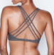 Спортивный топ VICTORIA'S SECRET Strappy Back Light Impact Sports - S - Серый оригинал Victoria's Secret фото 11266